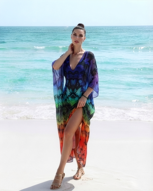 Scarlet Macaw Kaftan Cover