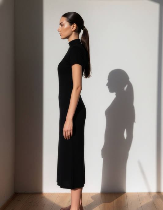 Décolletage Cut Out Dress