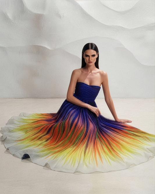 Circus Tube Gown