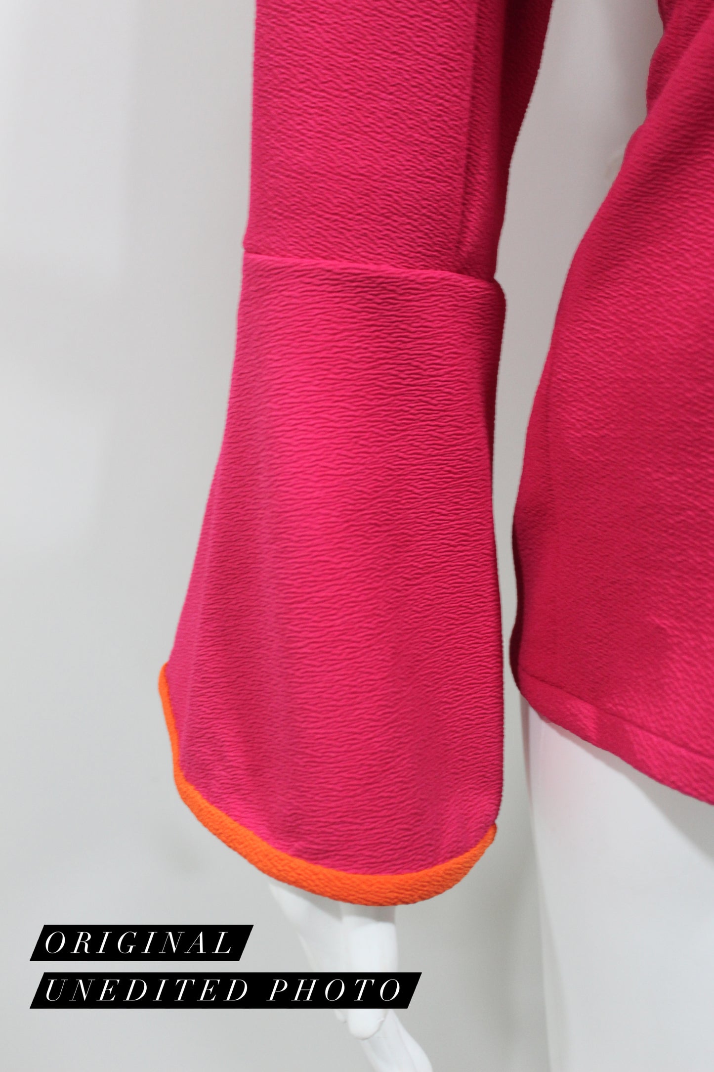 Pink Wrap Blazer Top
