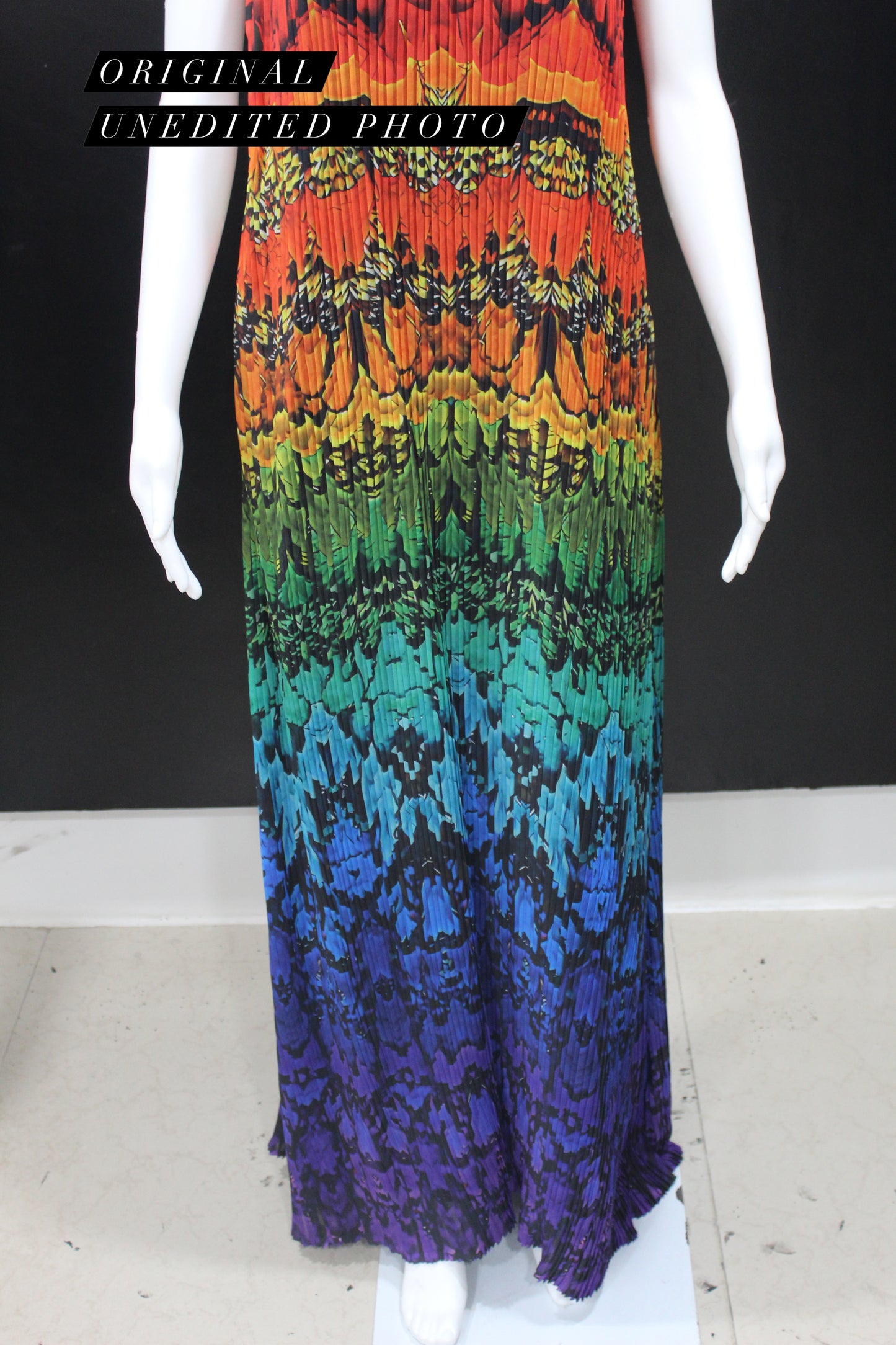 Scarlet Macaw Tube Gown