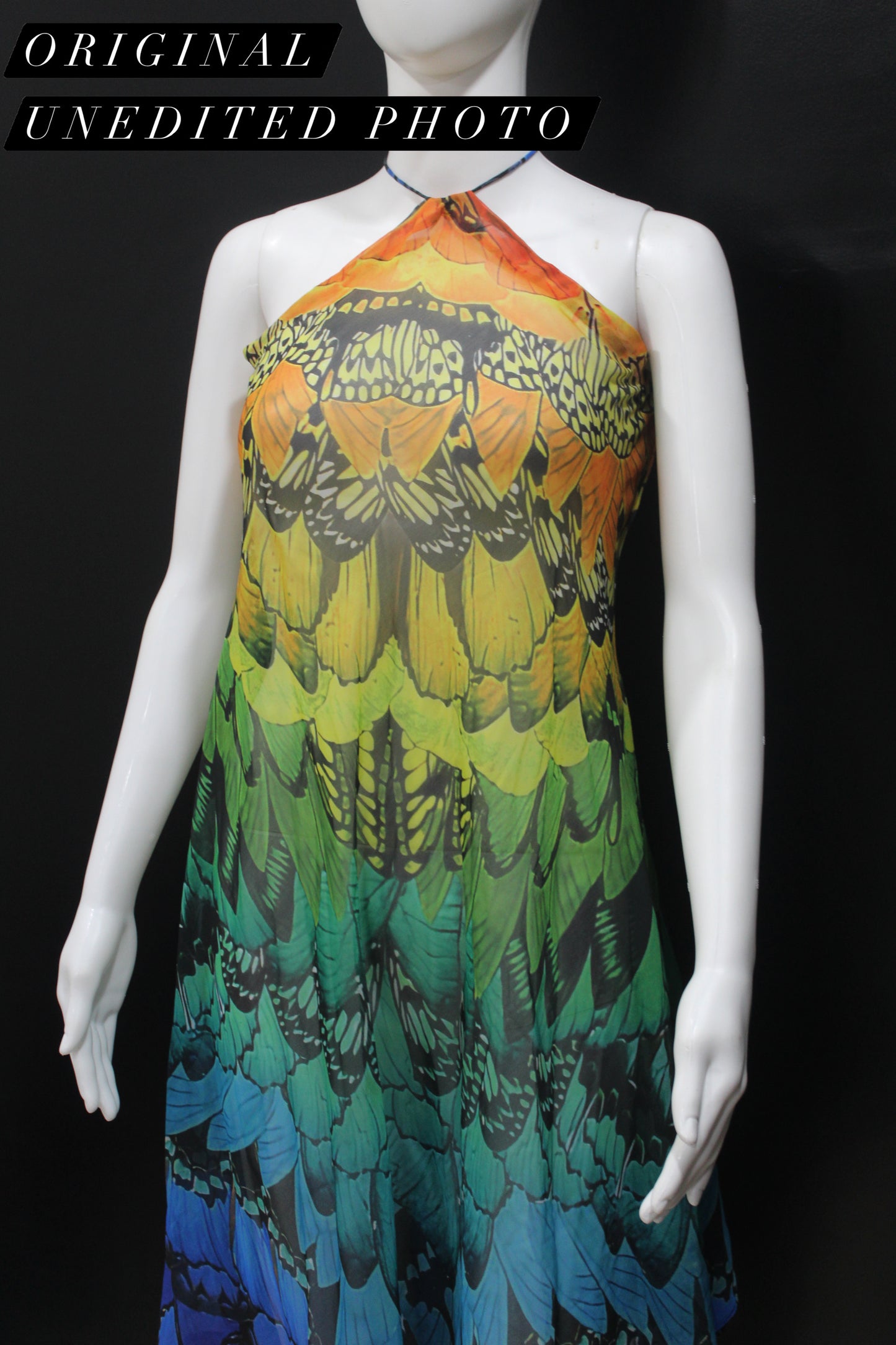 Scarlet Macaw Halter Cover Up