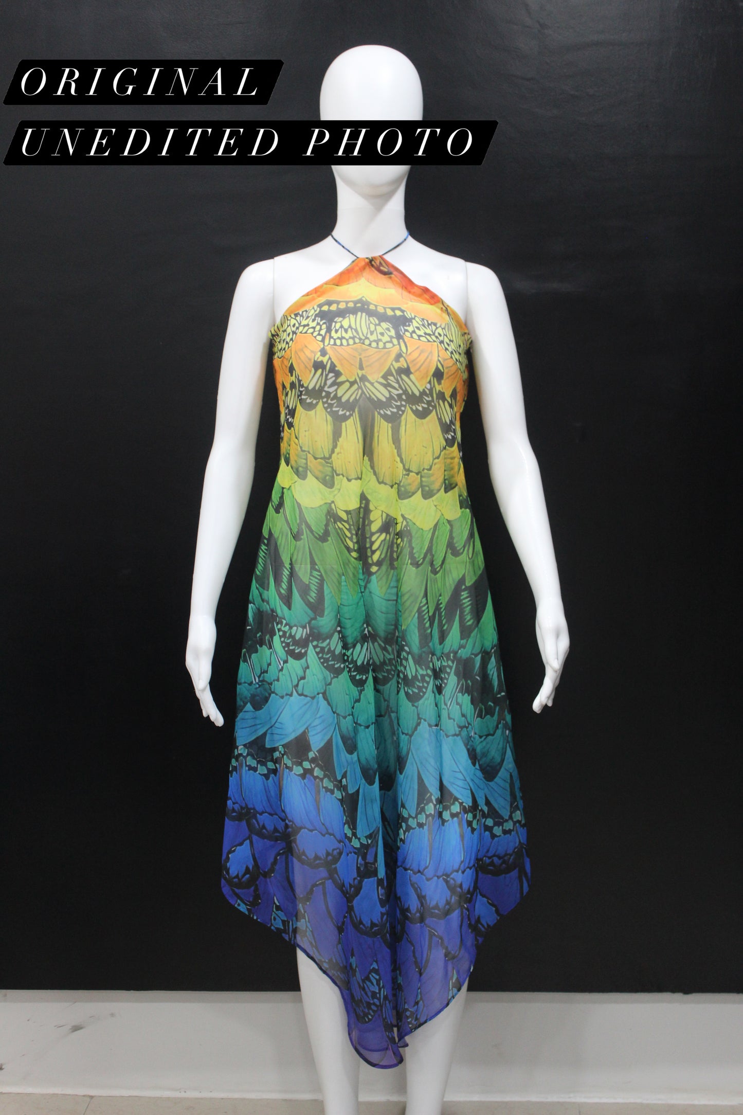 Scarlet Macaw Halter Cover Up