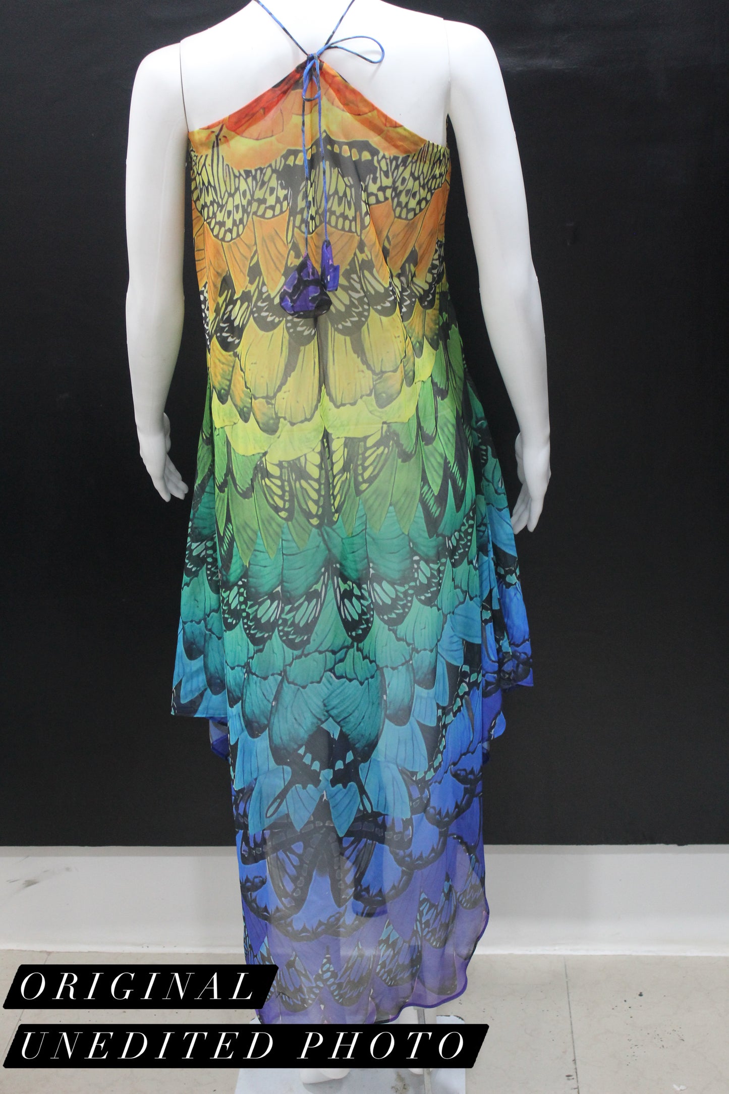 Scarlet Macaw Halter Cover Up