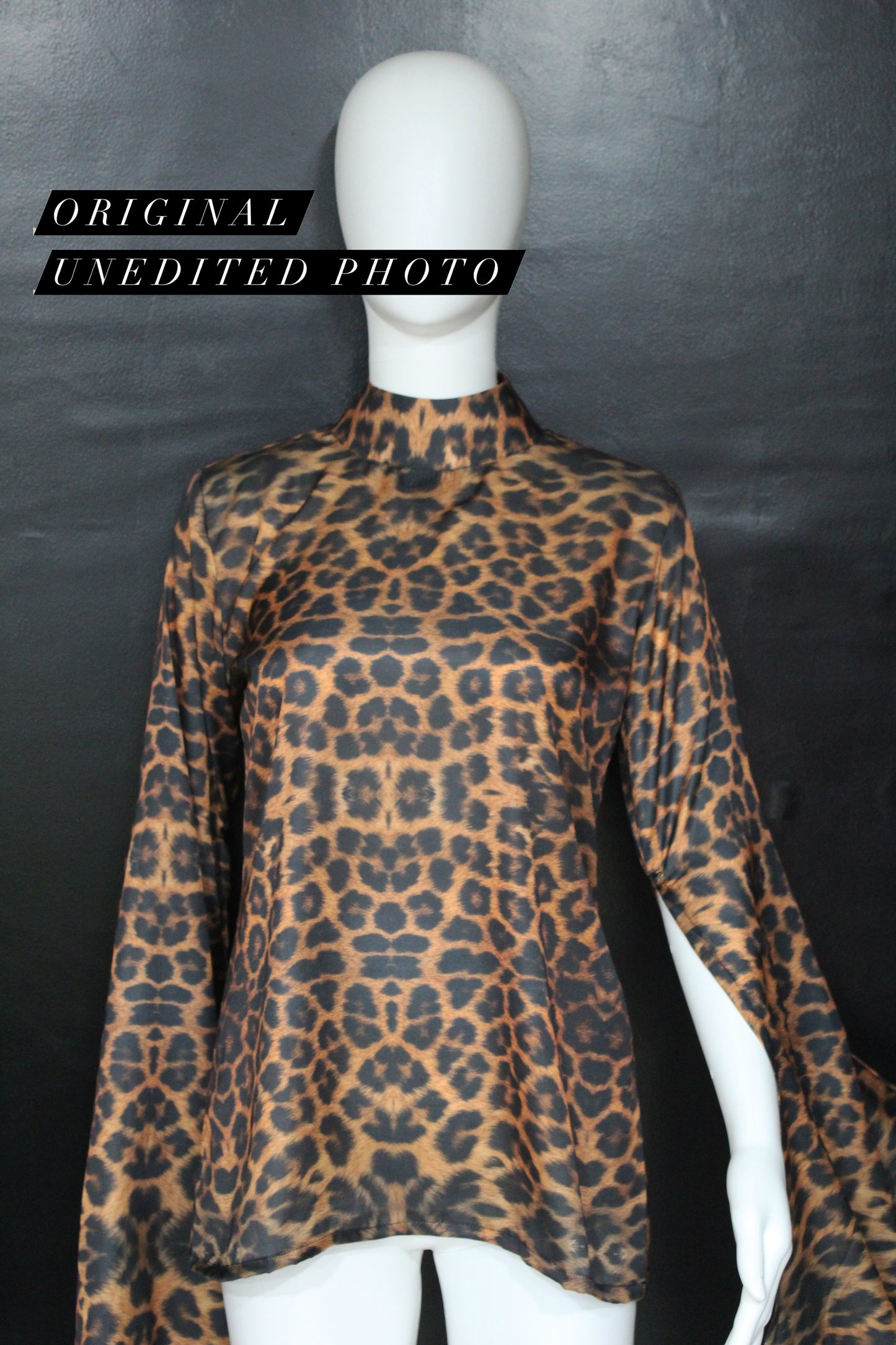 Leopard Drama Top