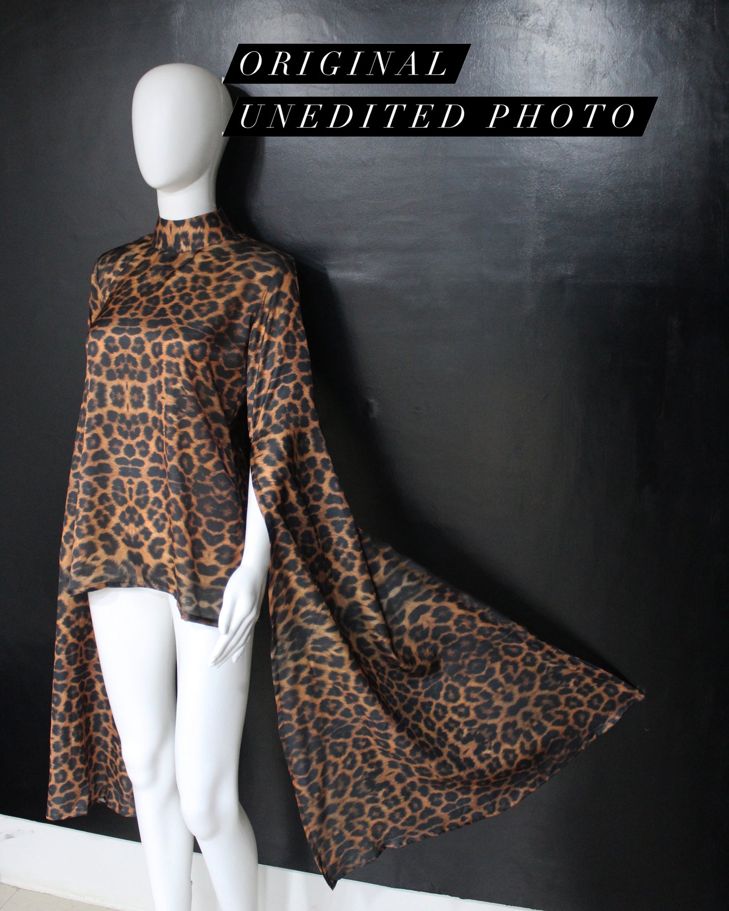 Leopard Drama Top