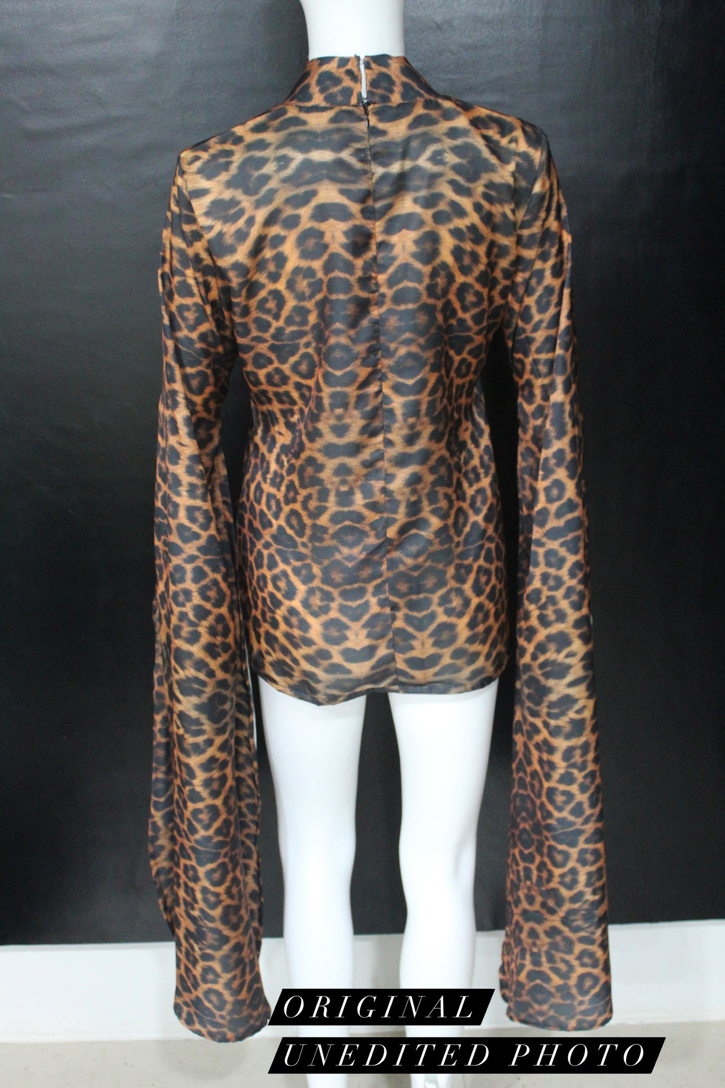 Leopard Drama Top