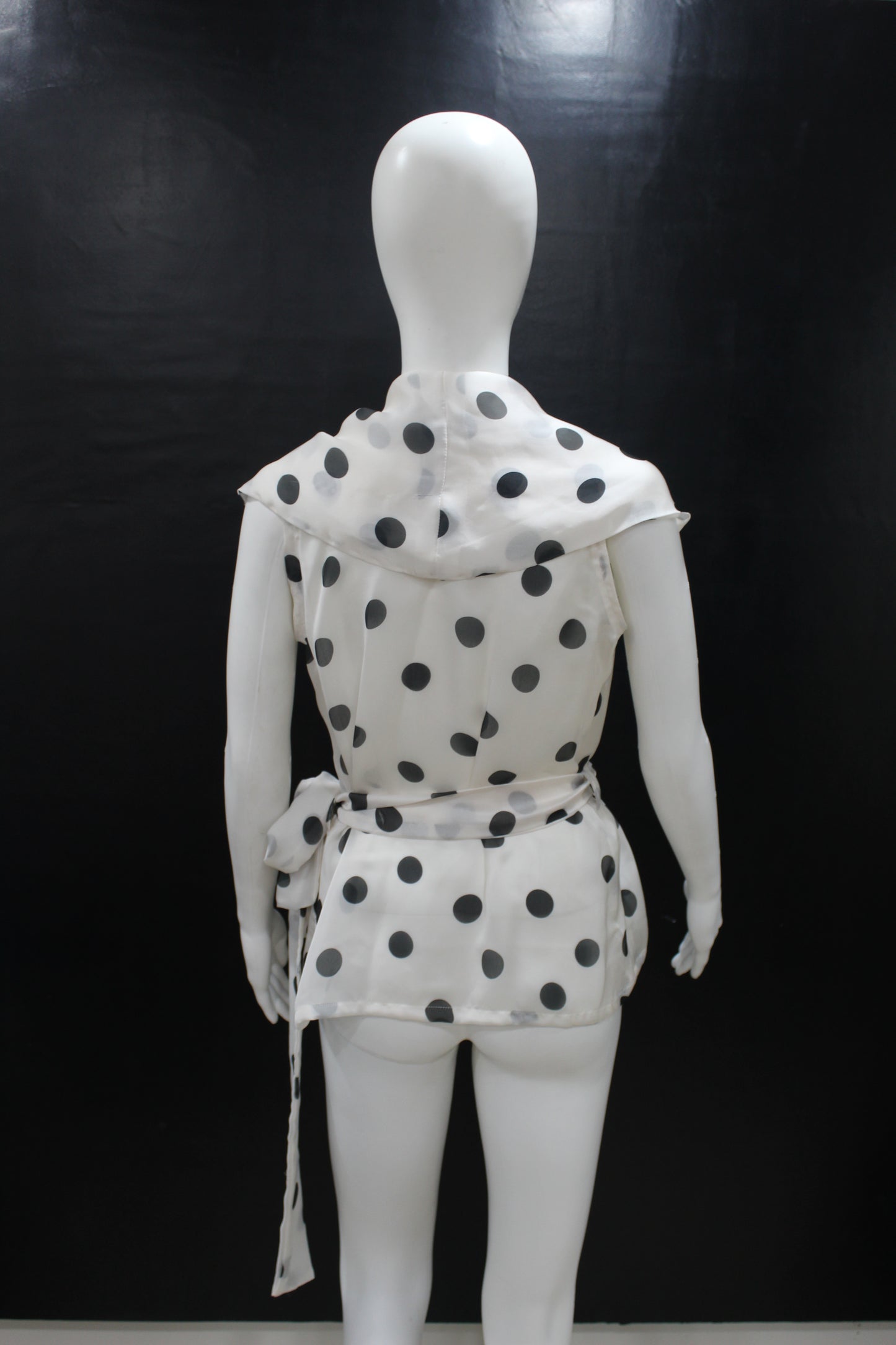 CLEARANCE Polka Wrap Top