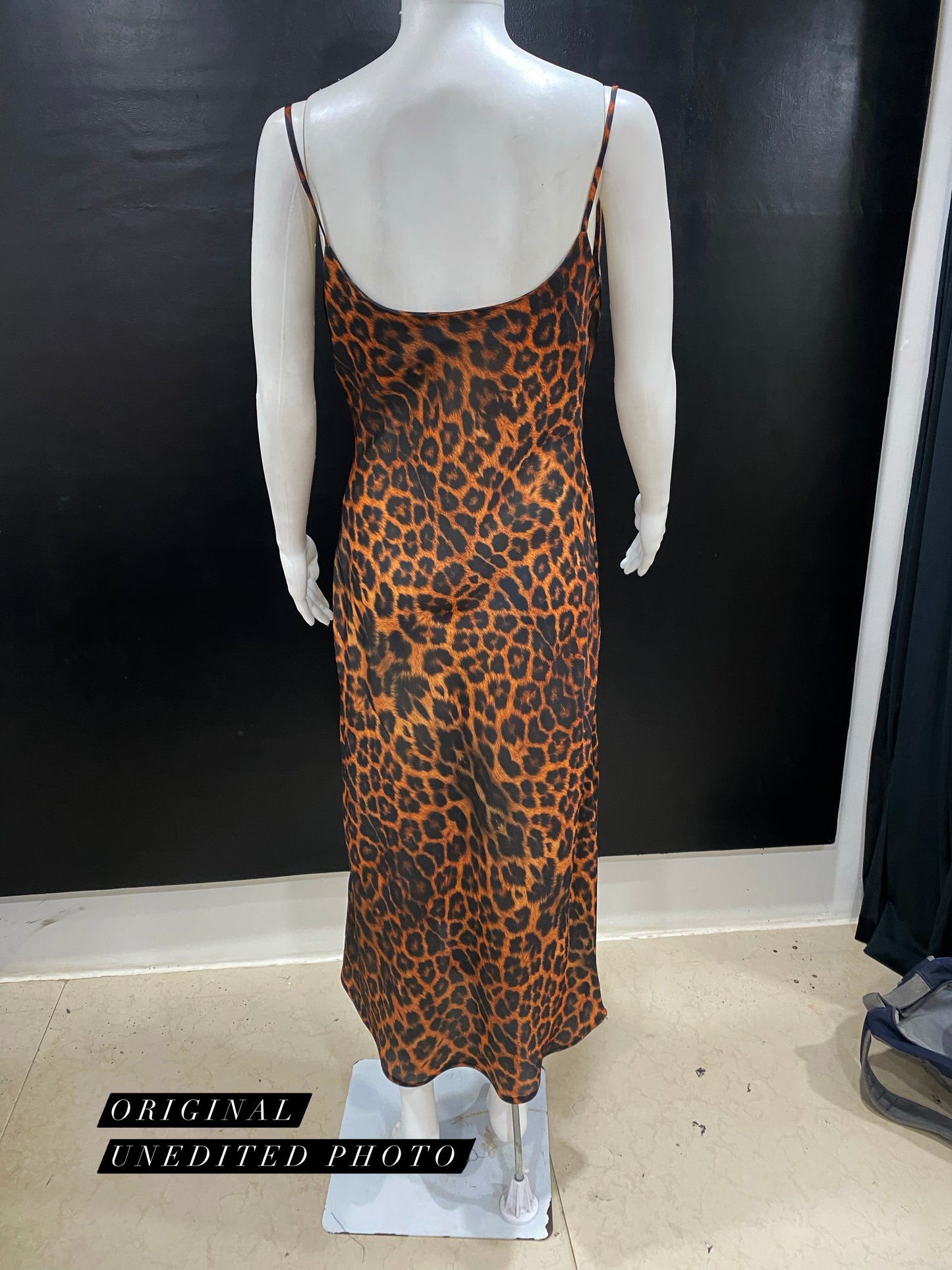 Leopard Cowl Spaghetti