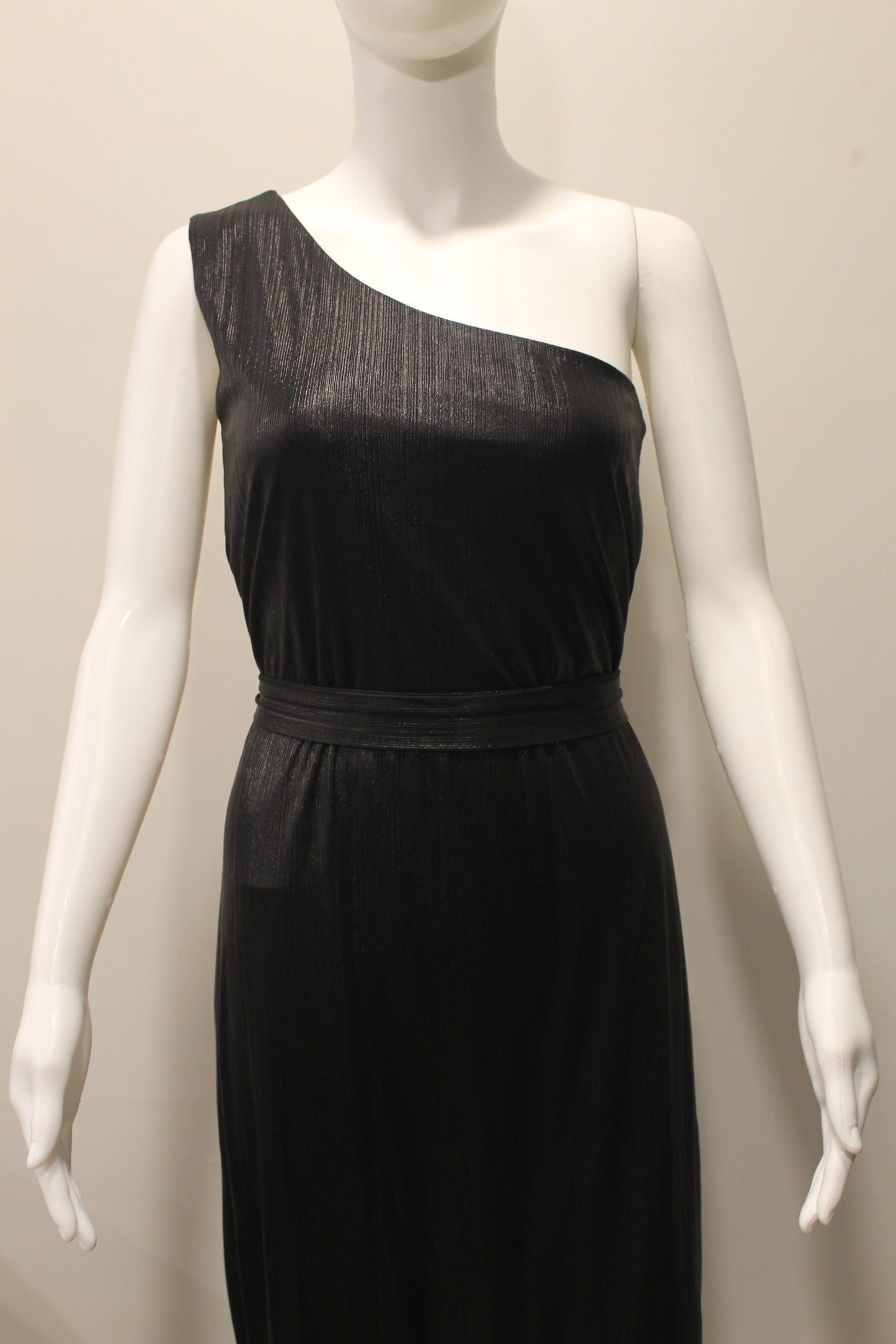 CLEARANCE - Metallic Black One Gown