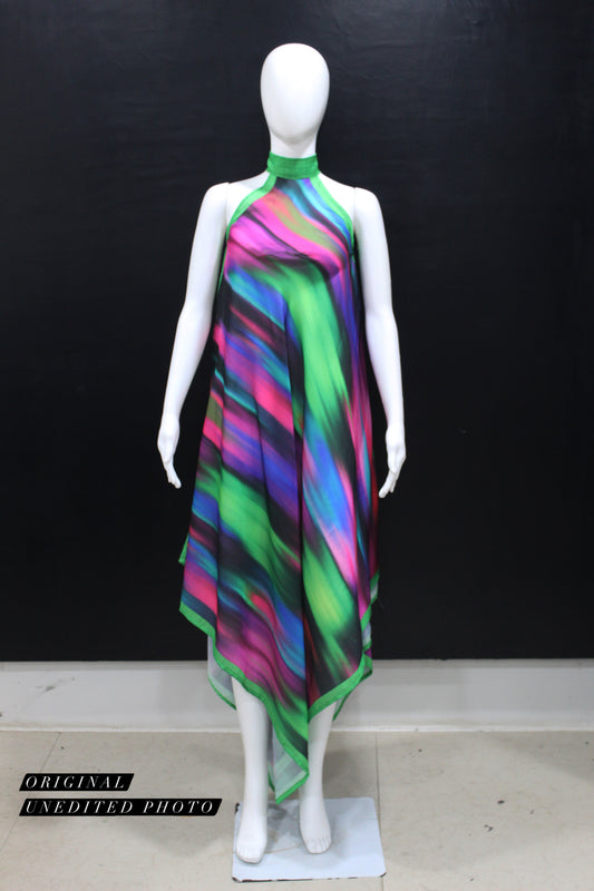 Northern Lights Handkerchief Dress
