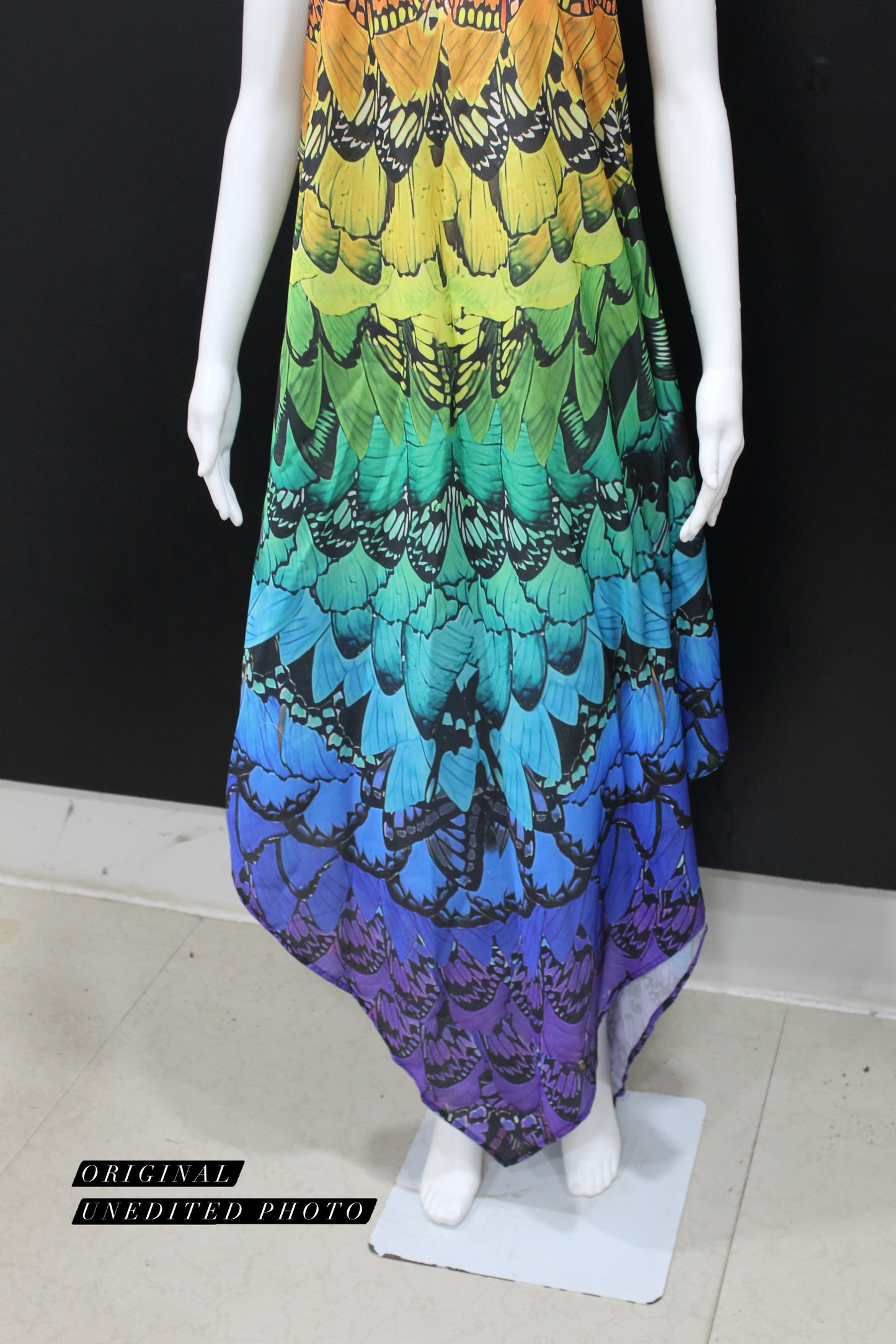 Scarlet Macaw Handkerchief Dress