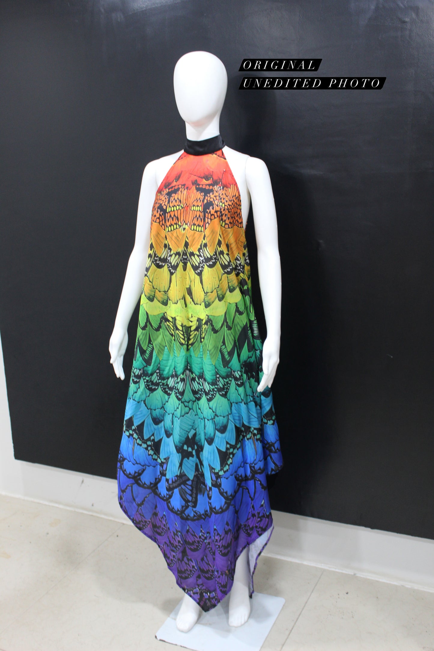 Scarlet Macaw Handkerchief Dress
