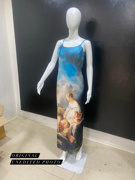 Renaissance Vintage Spaghetti Dress