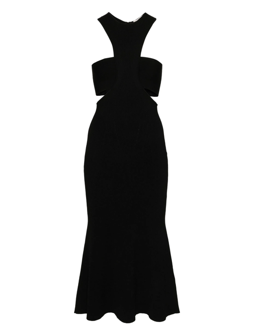 LUXE Velvet CutOut Dress