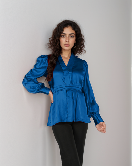 CLEARANCE - Retro Teal Top