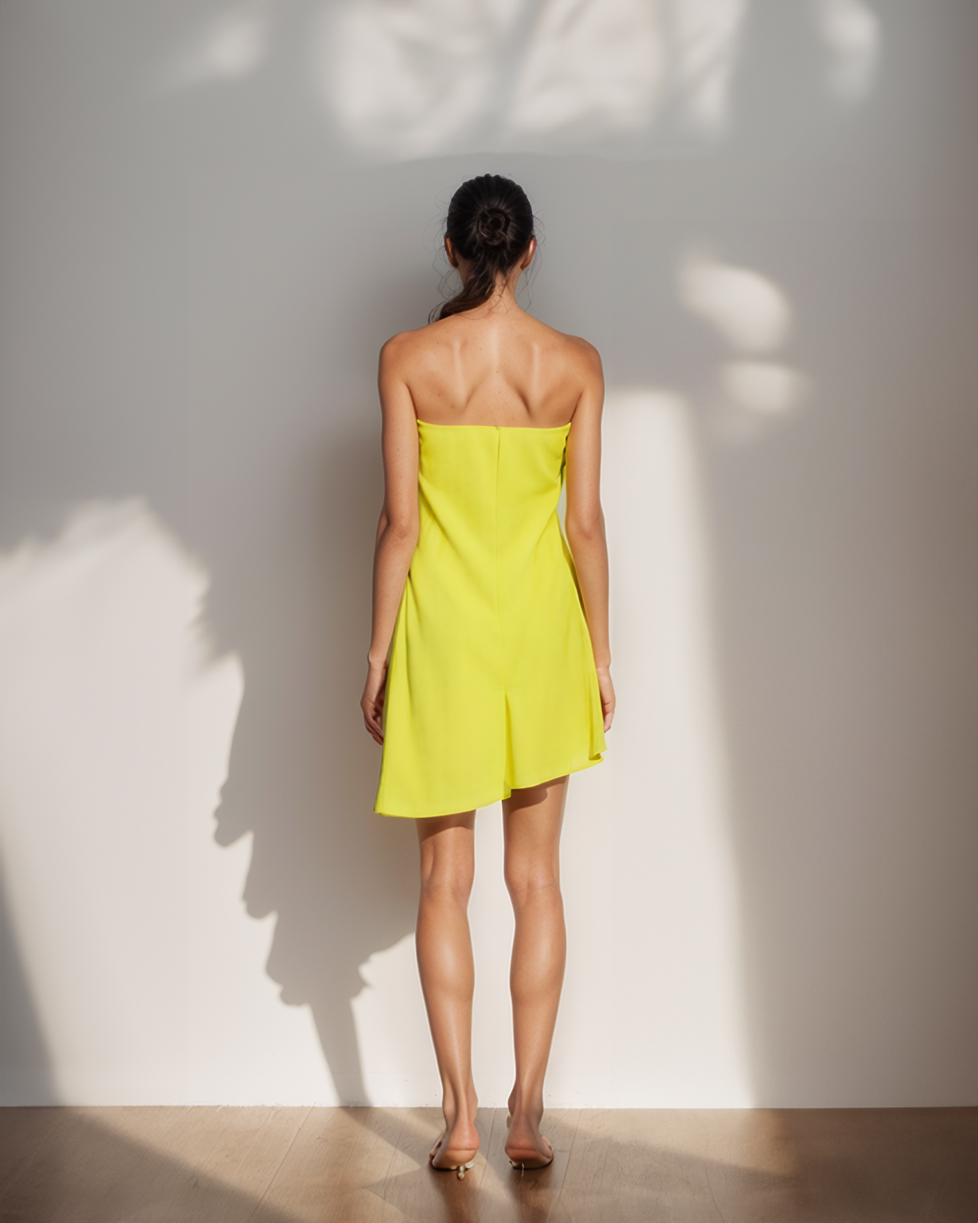 Hibiscus Lime Mini Dress