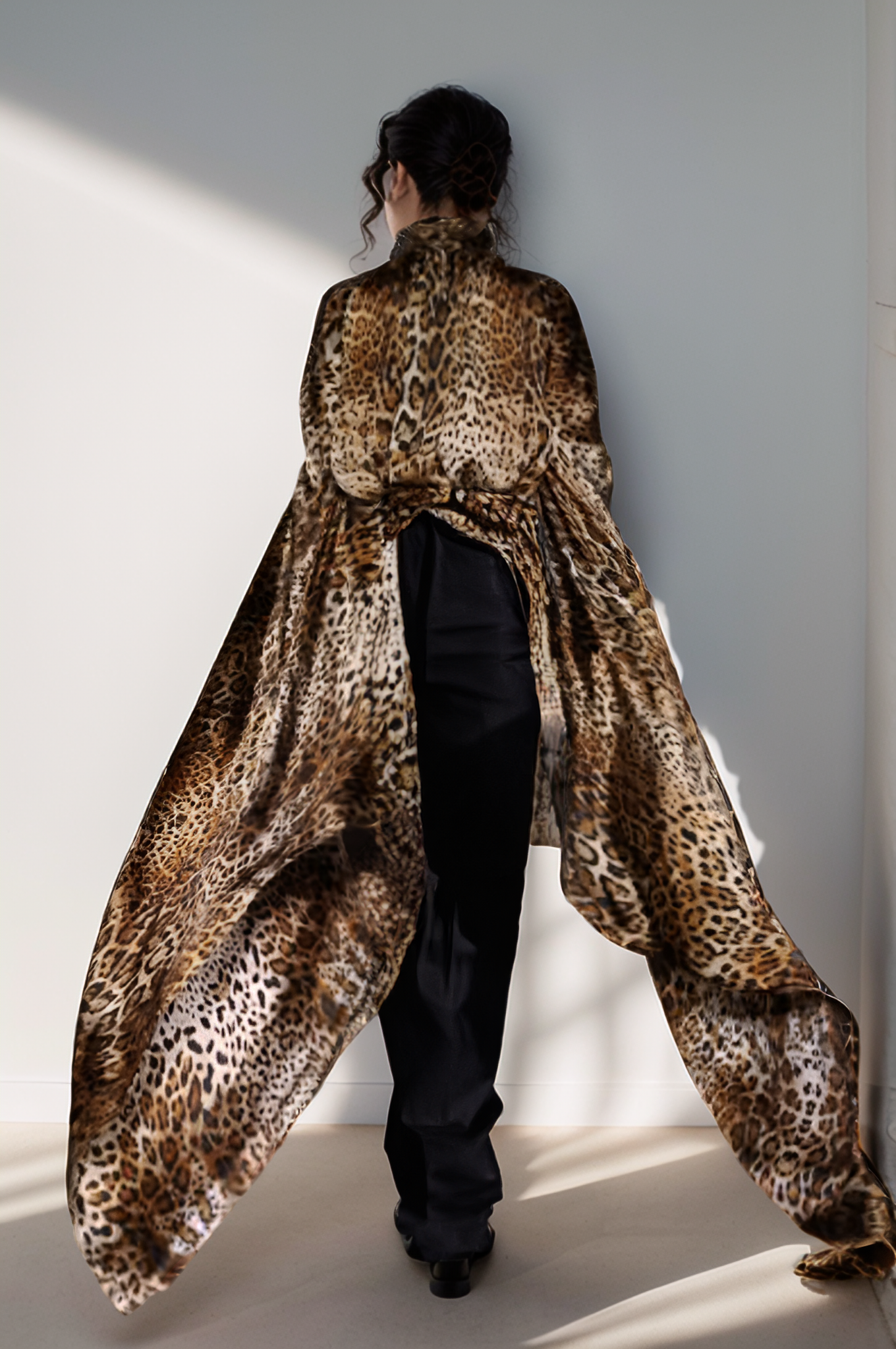 Leopard Drama Top