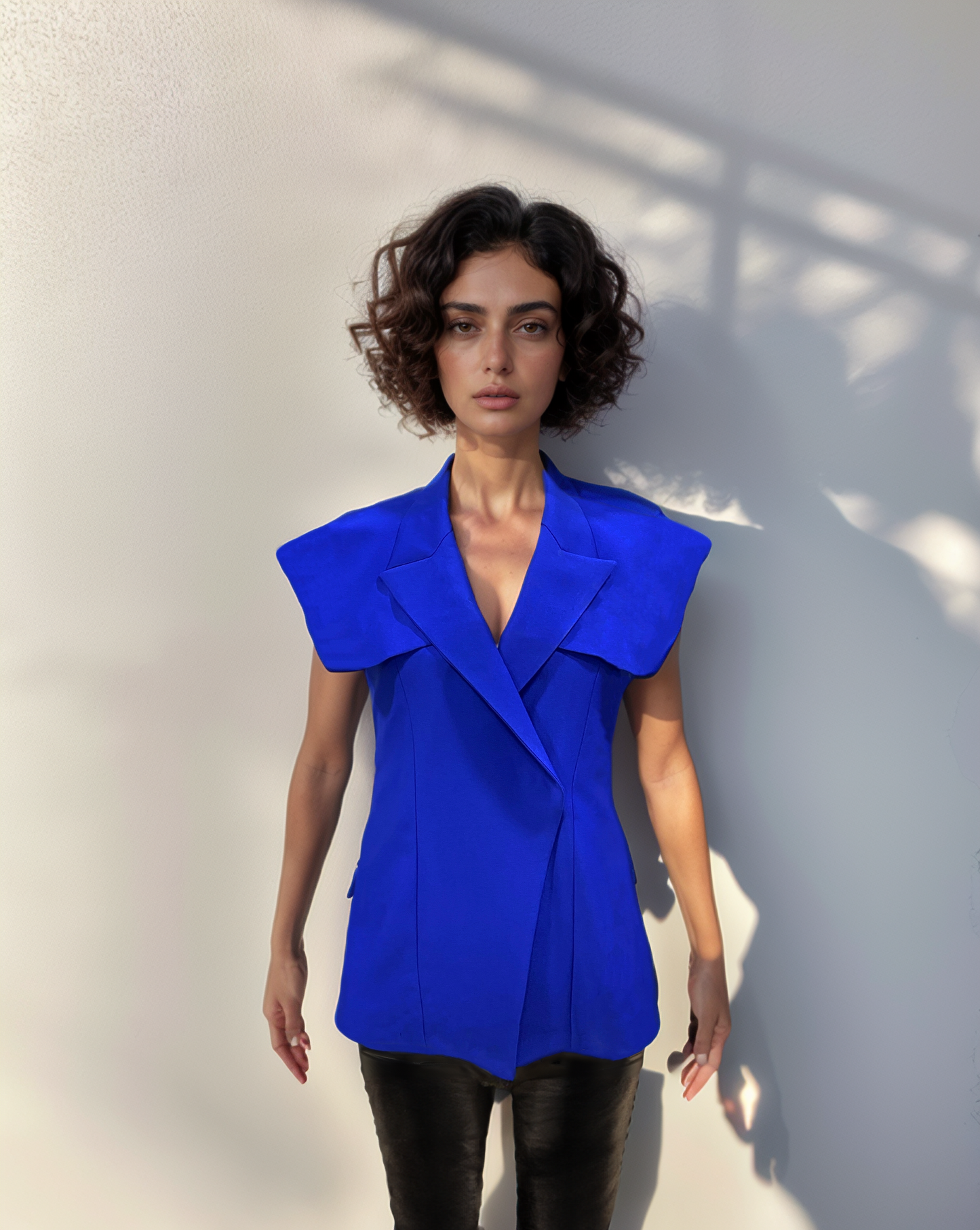 LUXE Vivi Electric Blue Top