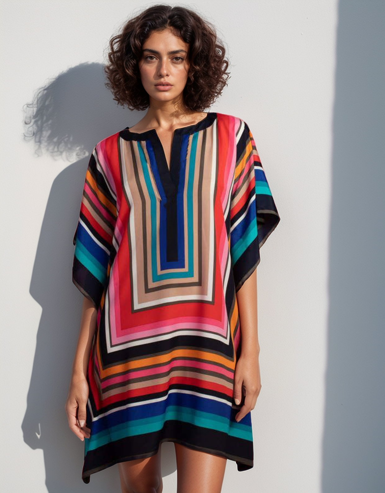 Rect Abstract Kaftan
