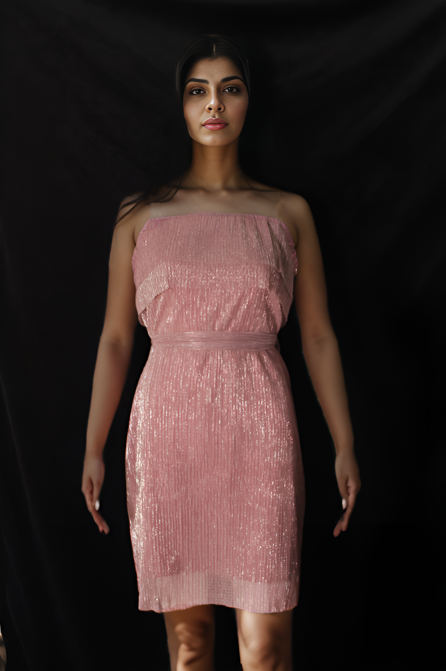 CLEARANCE - Blush Moonlight Dress