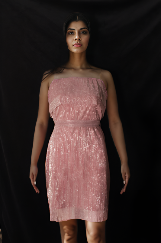 CLEARANCE - Blush Moonlight Dress