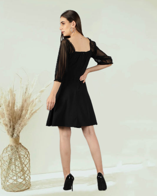 CLEARANCE - Bonheur Sheer Dress