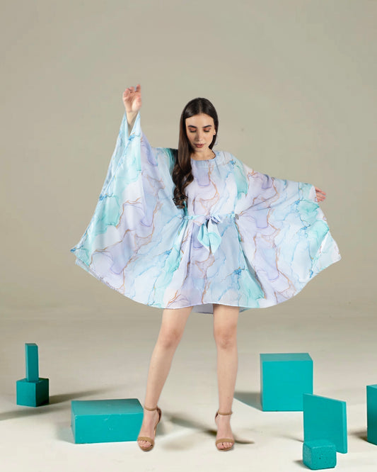 CLEARANCE - Marble Kaftan Dress