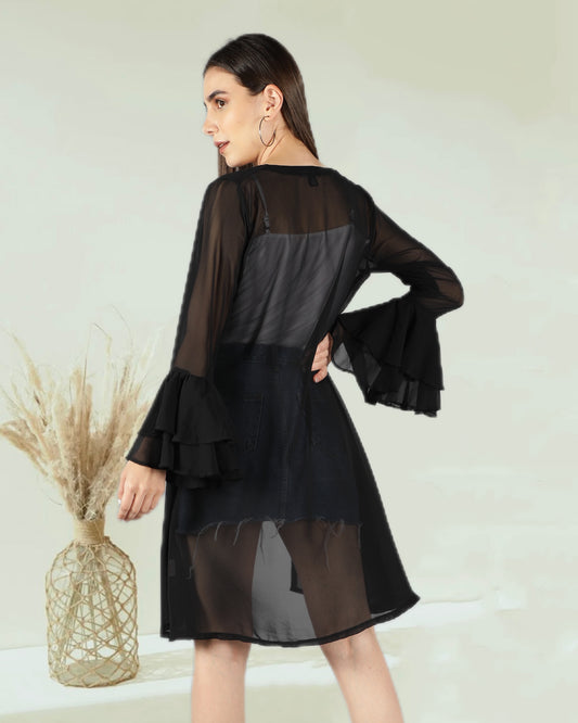 CLEARANCE - Taylor Sheer Cover Up