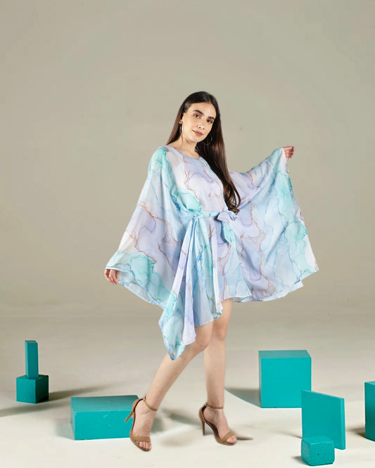 CLEARANCE - Marble Kaftan Dress