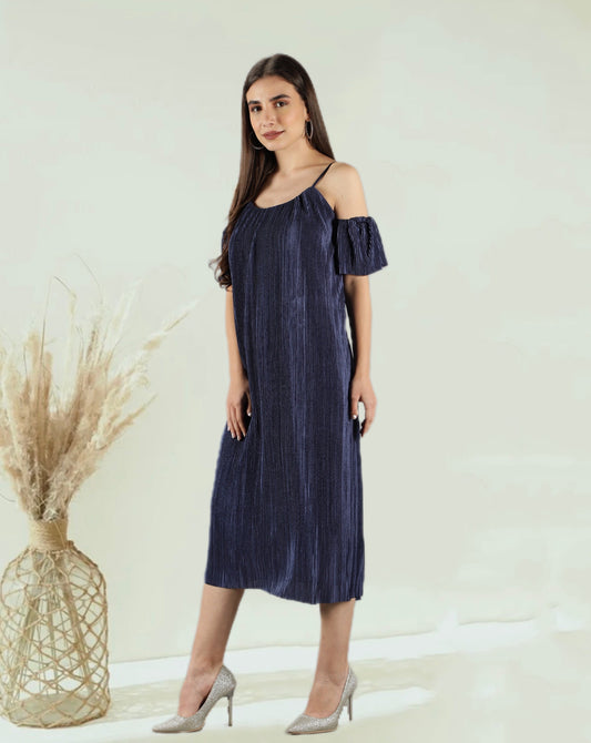 CLEARANCE - Lily Metallic Dress