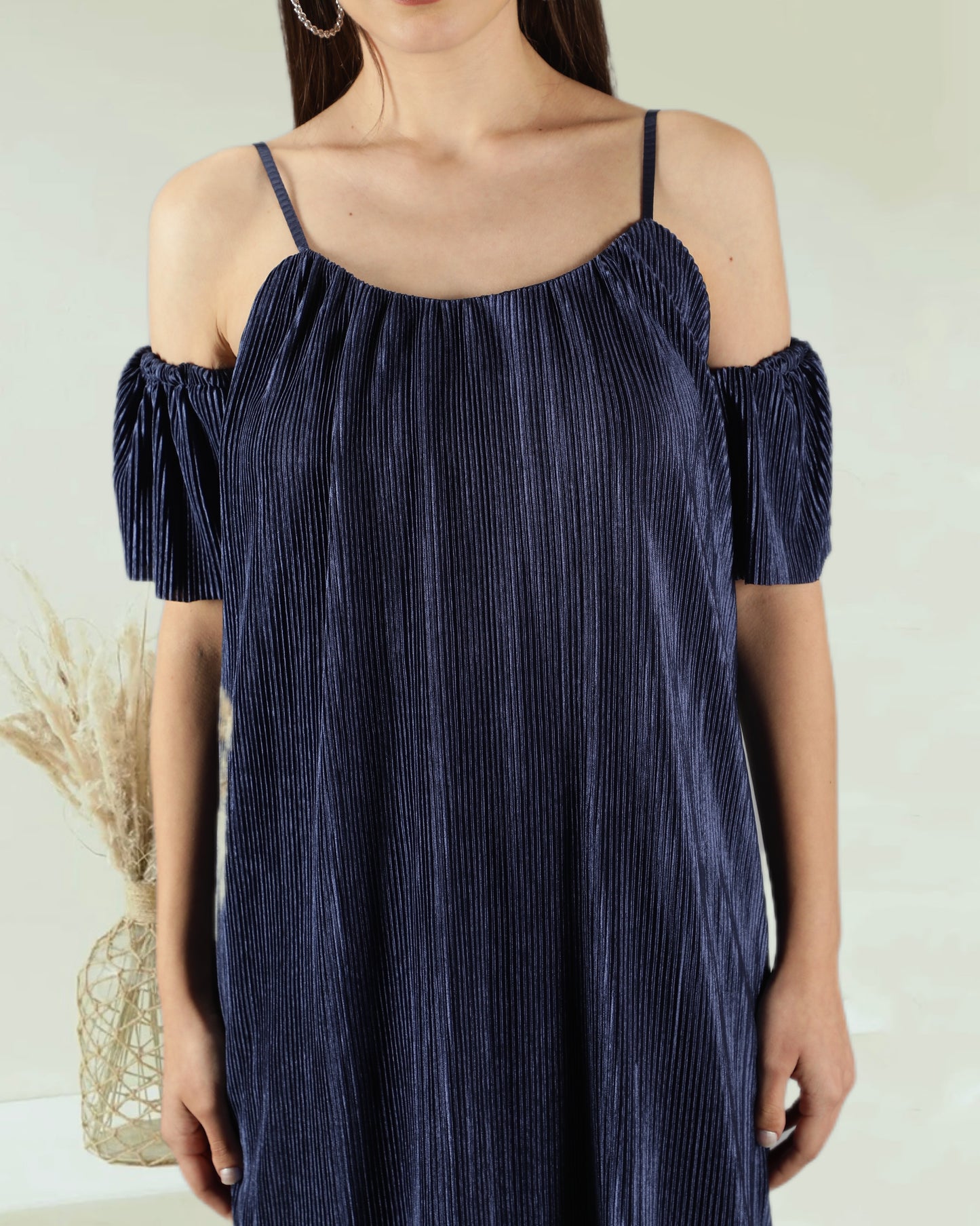 CLEARANCE - Lily Metallic Dress