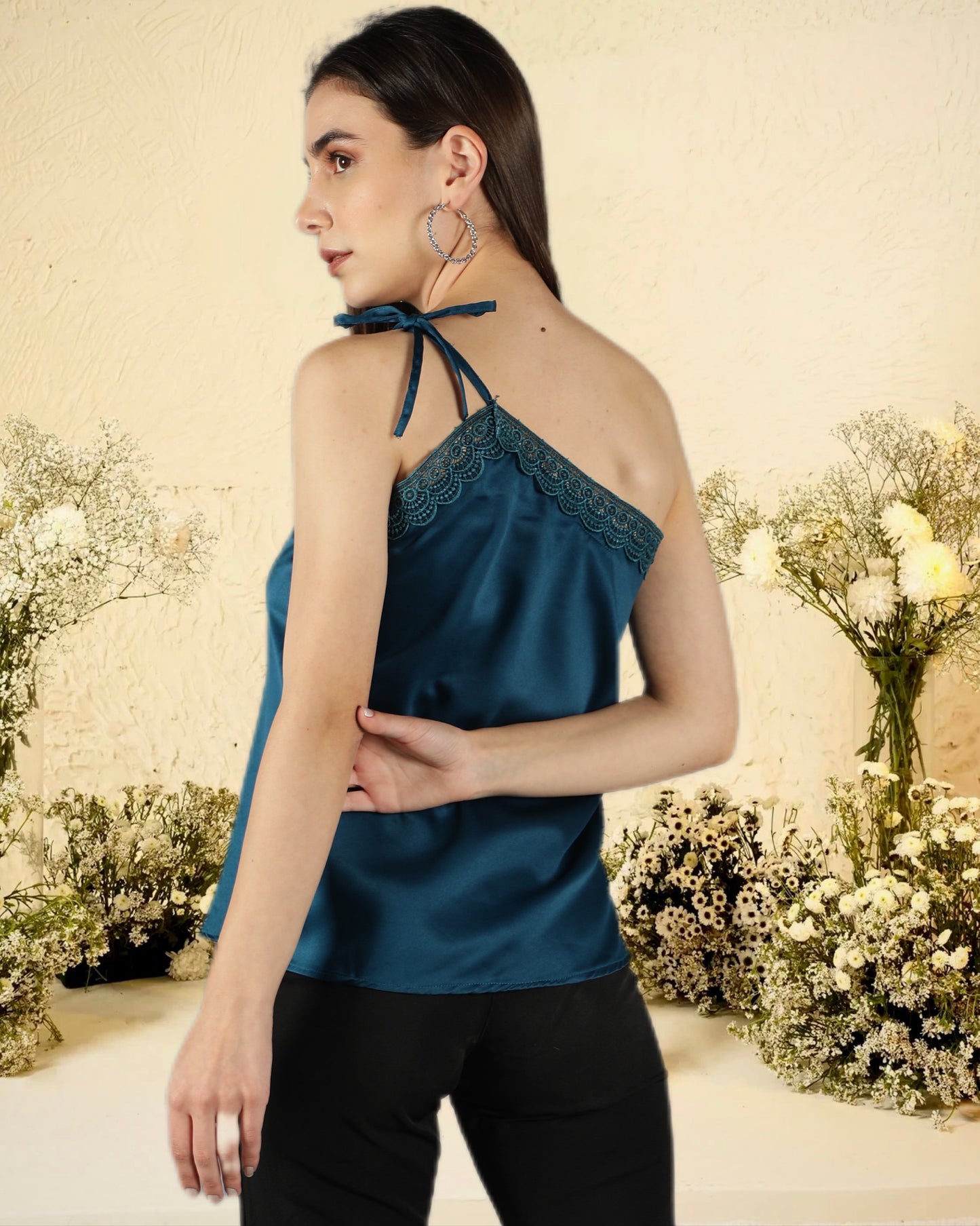 CLEARANCE - Carly One Shoulder Top