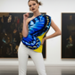 Blue Butterfly One Top