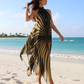 Monarch Tiger Handkerchief Dress