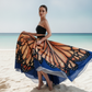 Monarch Butterfly Navy Skirt