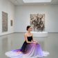 Midnight Fantasy Ombre Tube Gown