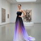 Midnight Fantasy Ombre Tube Gown