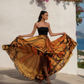 Butterfly Orange Skirt