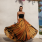 Butterfly Orange Skirt