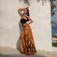 Butterfly Orange Skirt