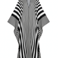 Stripes Kaftan Cover Up