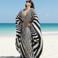 Stripes Kaftan Cover Up