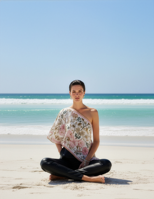 Floral One Handkerchief Top