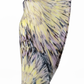 Strokes Purple Yellow Kaftan Dress