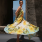 Lily ColourBlock One Shoulder Dress