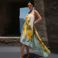 Lily ColourBlock One Shoulder Dress
