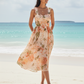 Floral Sweetheart Vintage Dress