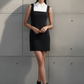 Collar Sleeveless Dress