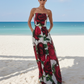 LUXE Red Rose Tube Maxi